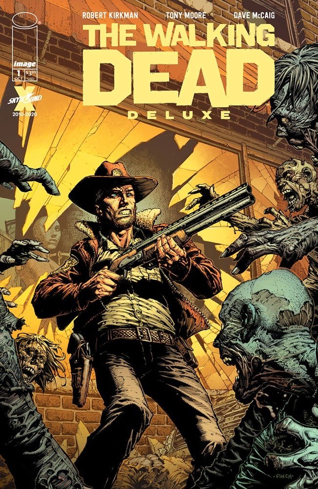Cover of The The Walking Dead: Deluxe (2020) - #1