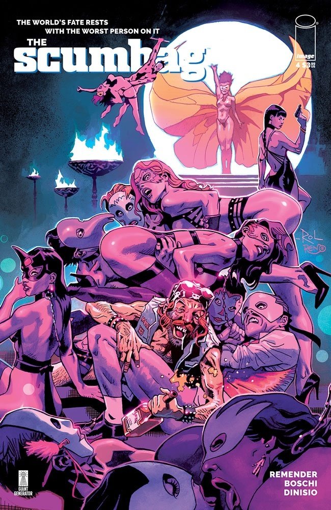 Cover of The Scumbag (2020) - #4