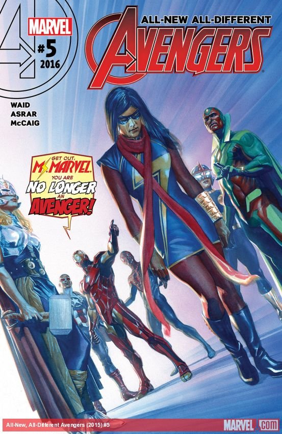 Cover of All-New, All-Different Avengers (2015) - #5