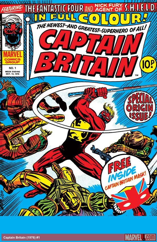 Cover of Captain Britain (1976) - #1