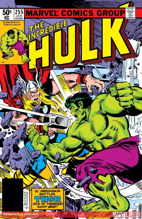 Cover of Incredible Hulk (1962) - #255