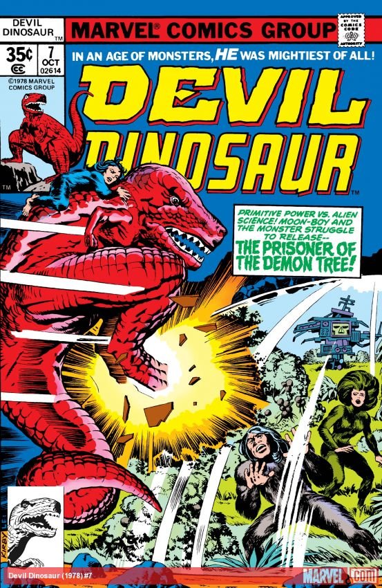 Cover of Devil Dinosaur (1978) - #7