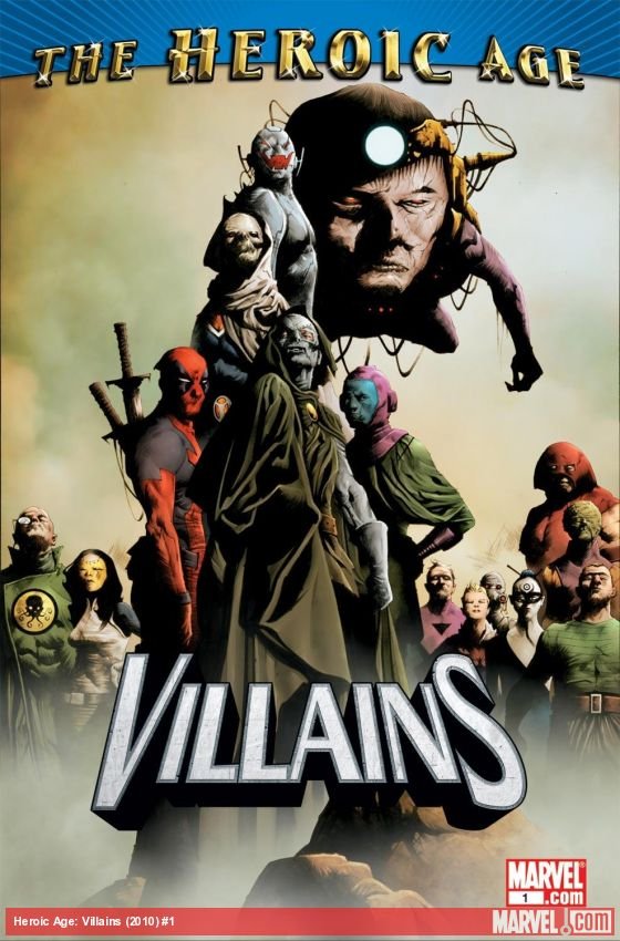 Cover of Heroic Age: Villains (2010) - #1