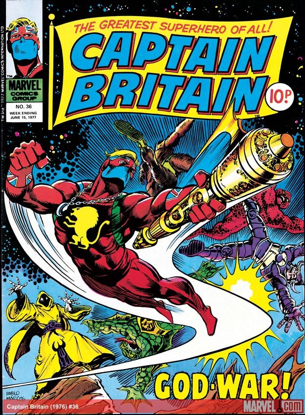 Cover of Captain Britain (1976) - #36