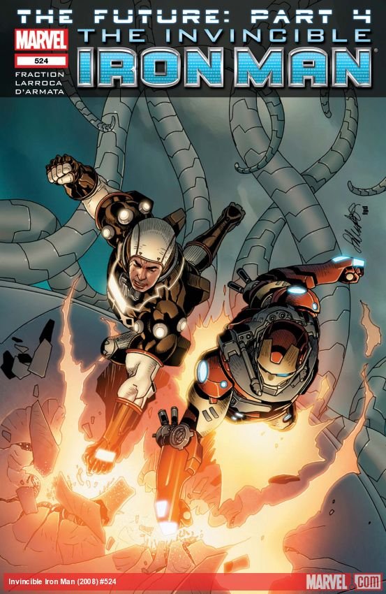 Cover of Invincible Iron Man (2008) - #524