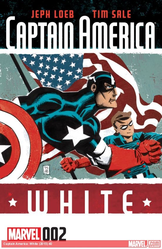 Cover of Captain America: White (2015) - #2