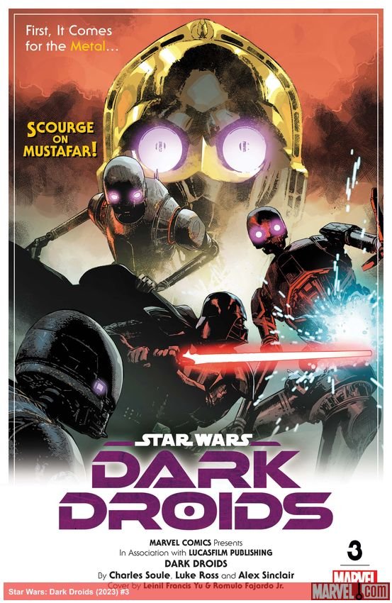 Cover of Star Wars: Dark Droids (2023) - #3