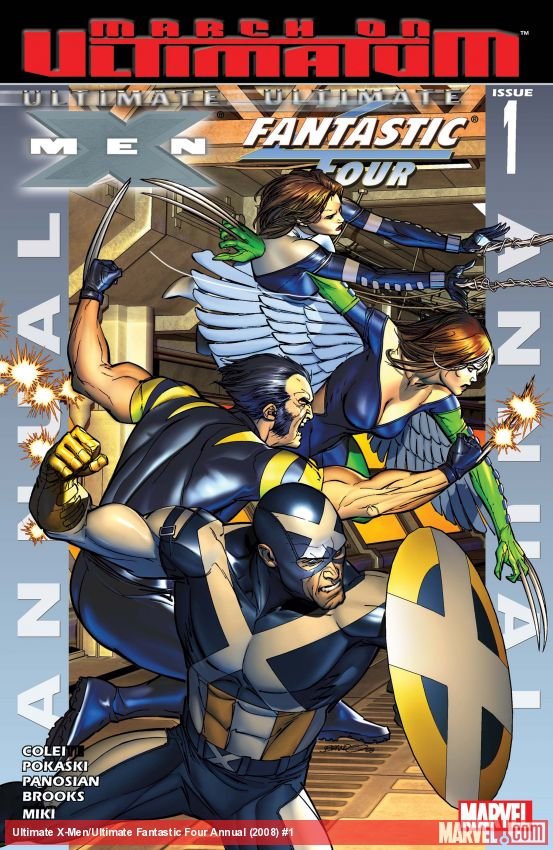 Cover of Ultimate X-Men/Ultimate Fantastic Four Annual (2008) - #1