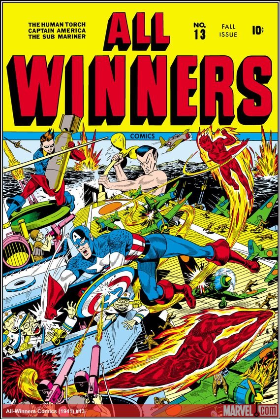 Cover of All-Winners Comics (1941) - #13
