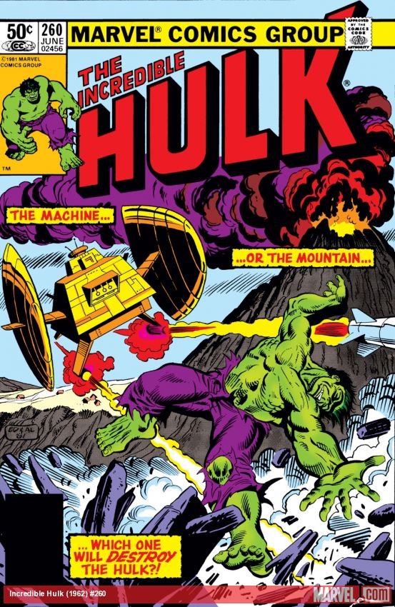 Cover of Incredible Hulk (1962) - #260
