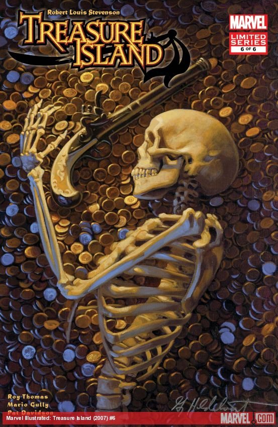 Cover of Marvel Illustrated: Treasure Island (2007) - #6