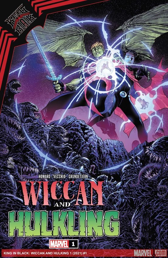 Cover of King In Black: Wiccan And Hulking (2021) - #1
