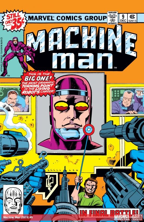 Cover of Machine Man (1978) - #9