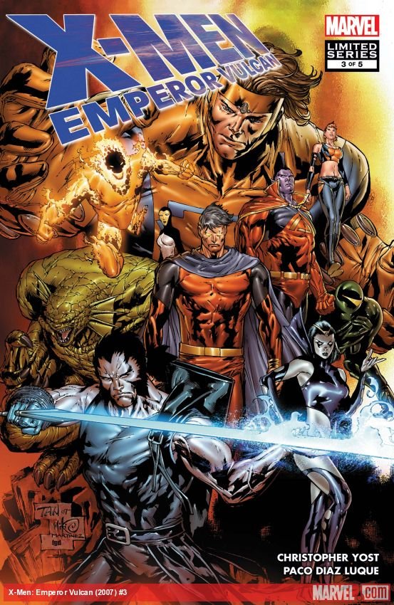 Cover of X-Men: Emperor Vulcan (2007) - #3