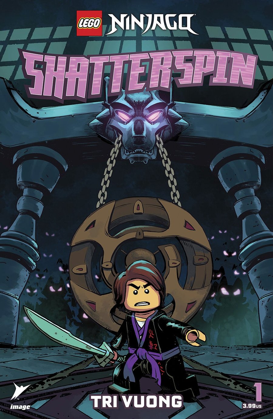 Cover of Lego Ninjago: Shatterspin (2024) - #1