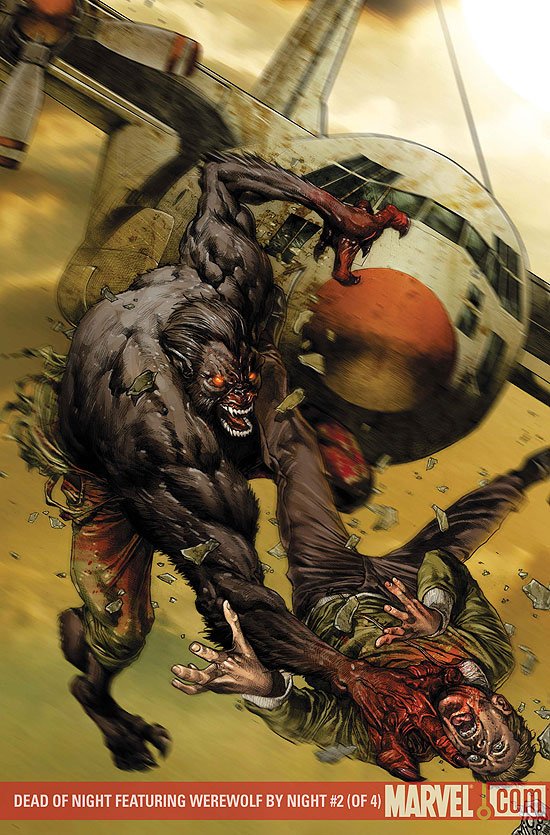 Cover of Dead Of Night Featuring Werewolf By Night (2009) - #2