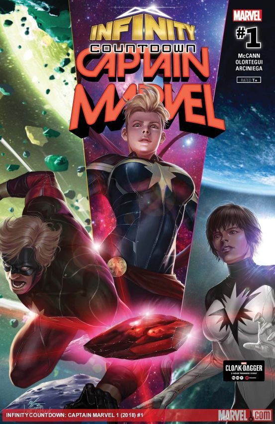 Cover of Infinity Countdown: Captain Marvel (2018) - #1