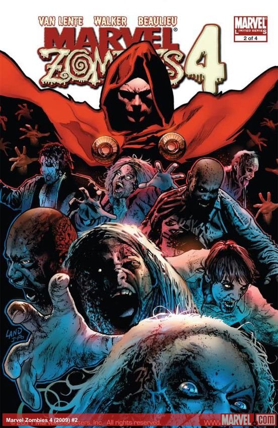 Cover of Marvel Zombies 4 (2009) - #2