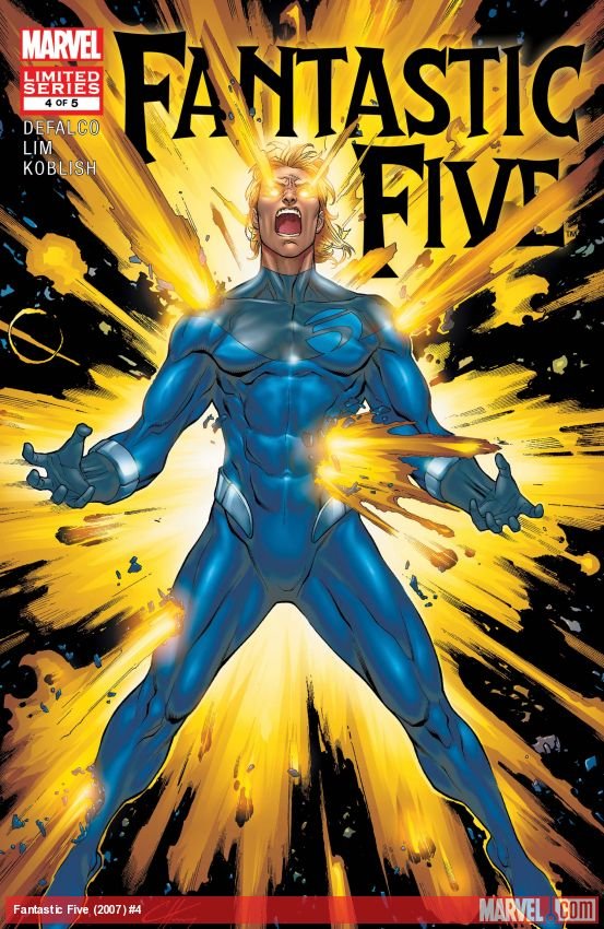 Cover of Fantastic Five (2007) - #4