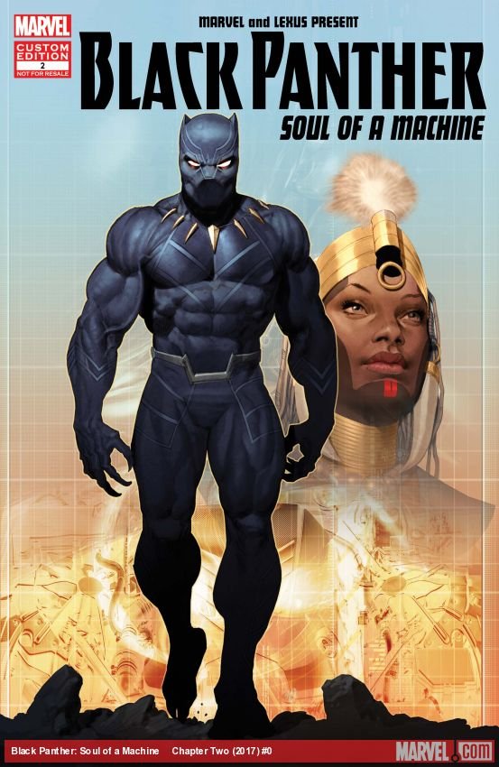 Cover of Black Panther: Soul of a Machine – Chapter Two (2017) - #2