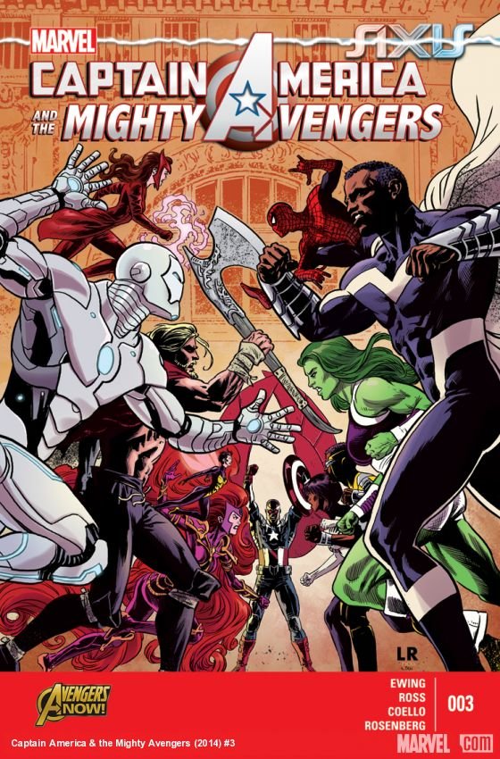 Cover of Captain America & The Mighty Avengers (2014) - #3