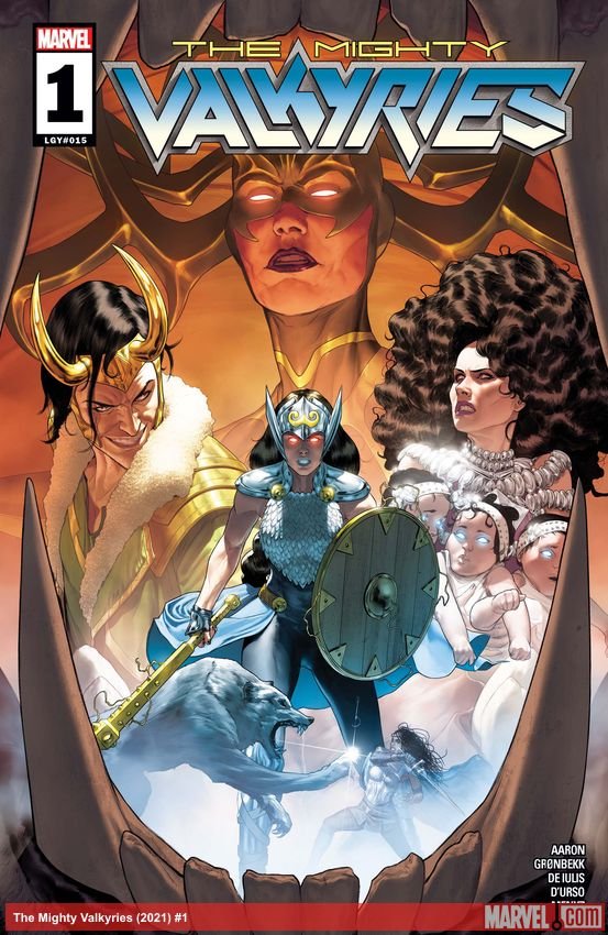 Cover of The Mighty Valkyries (2021) - #1