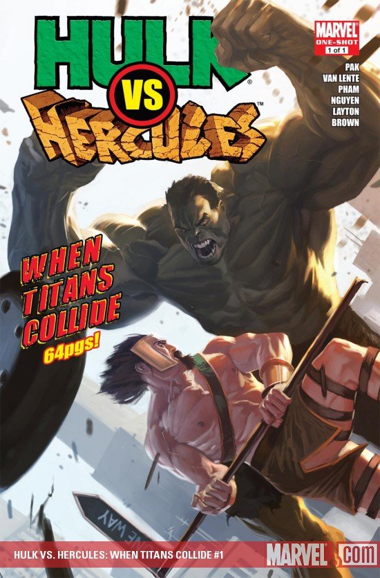 Cover of Hulk Vs. Hercules: When Titans Collide (2008) - #1
