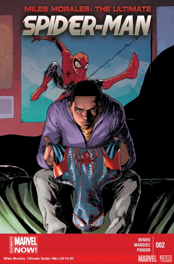 Cover of Miles Morales: Ultimate Spider-Man (2014) - #2