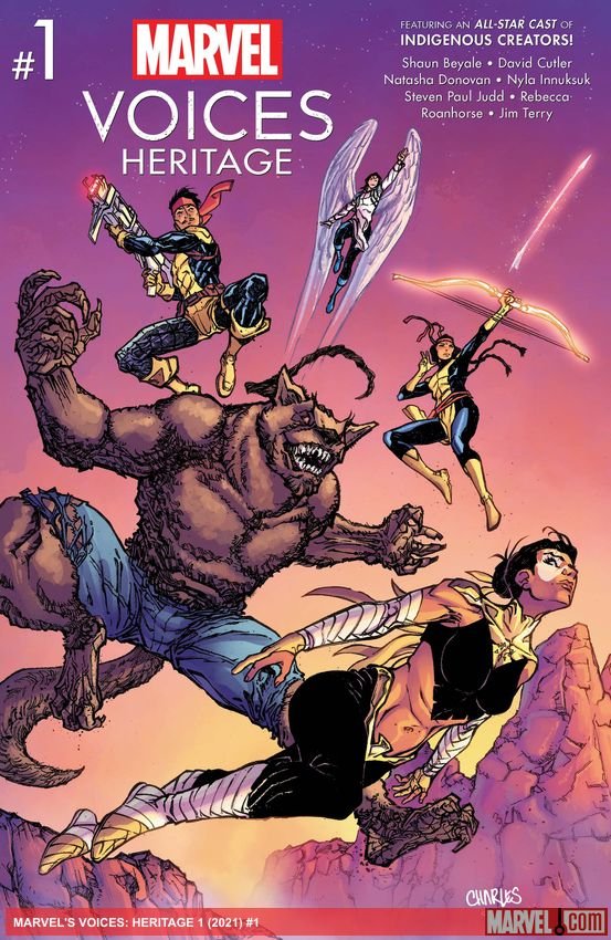 Cover of Marvel's Voices: Heritage (2022) - #1