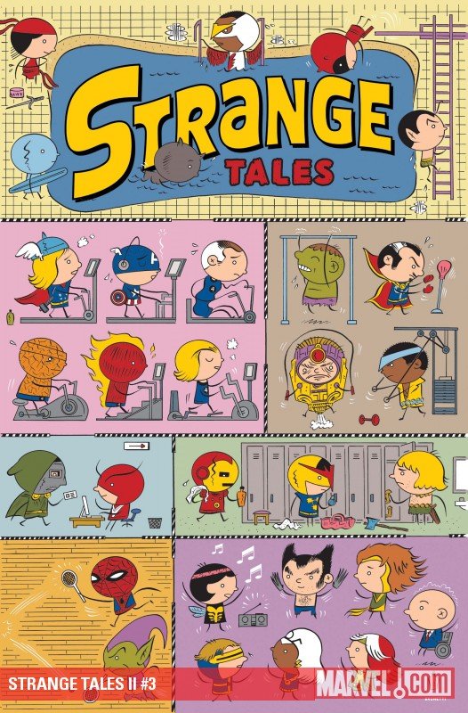 Cover of Strange Tales Ii (2010) - #3