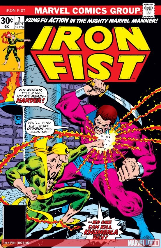 Cover of Iron Fist (1975) - #7