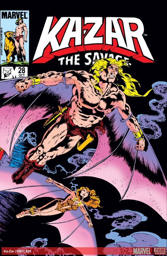 Cover of Ka-Zar The Savage (1981) - #28