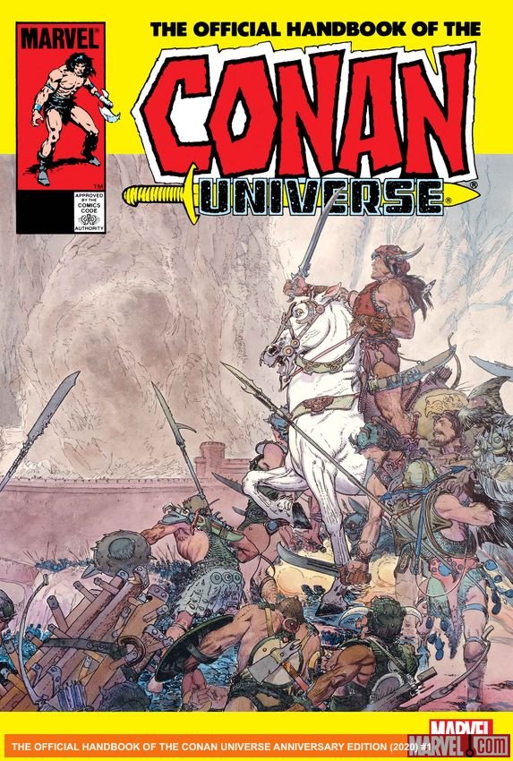 Cover of The Official Handbook Of The Conan Universe Anniversary Edition (2020) - #1