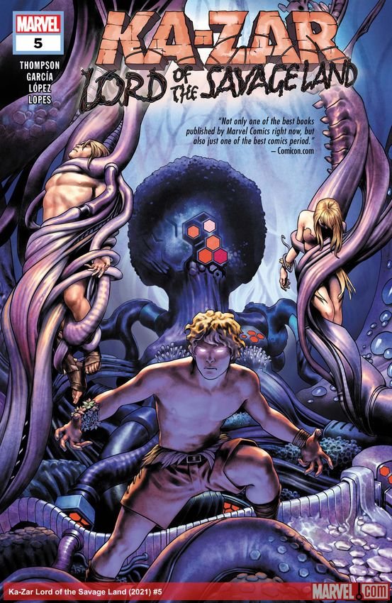 Cover of Ka-Zar Lord Of The Savage Land (2021) - #5