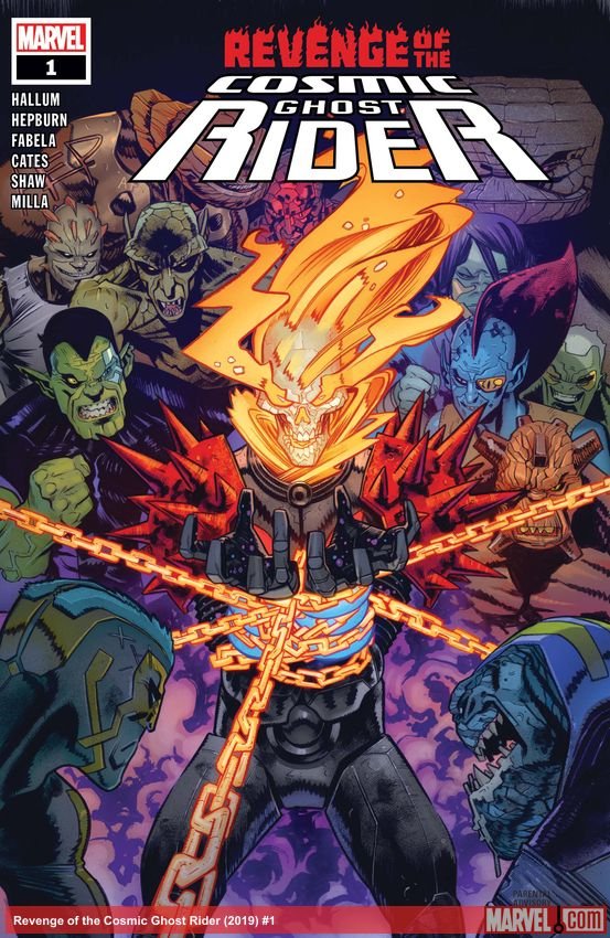 Cover of Revenge Of The Cosmic Ghost Rider (2019) - #1
