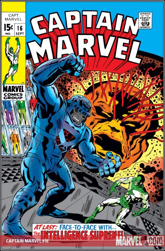 Cover of Captain Marvel (1968) - #16