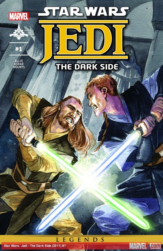 Cover of Star Wars: Jedi - The Dark Side (2011) - #1