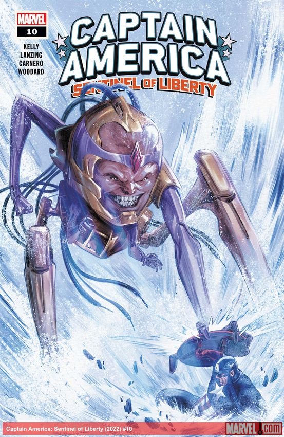 Cover of Captain America: Sentinel Of Liberty (2022) - #10