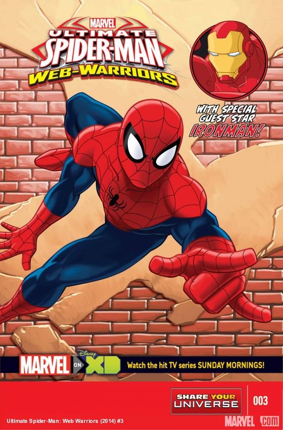 Cover of Ultimate Spider-Man: Web Warriors (2014) - #3