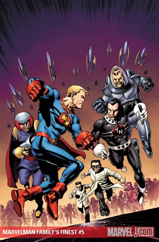 Cover of Marvelman Family's Finest (2010) - #5