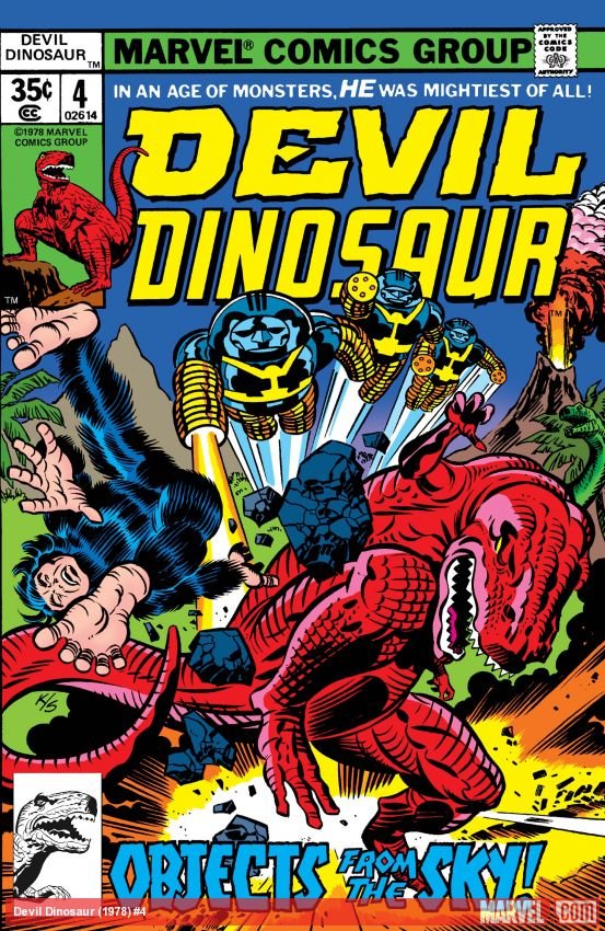 Cover of Devil Dinosaur (1978) - #4