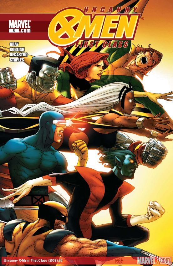 Cover of Uncanny X-Men: First Class (2009) - #5