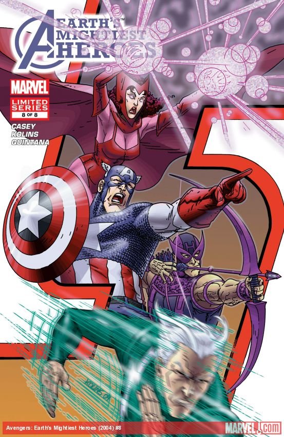 Cover of Avengers: Earth's Mightiest Heroes (2004) - #8