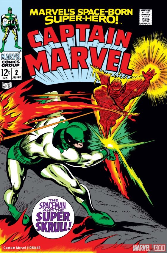 Cover of Captain Marvel (1968) - #2