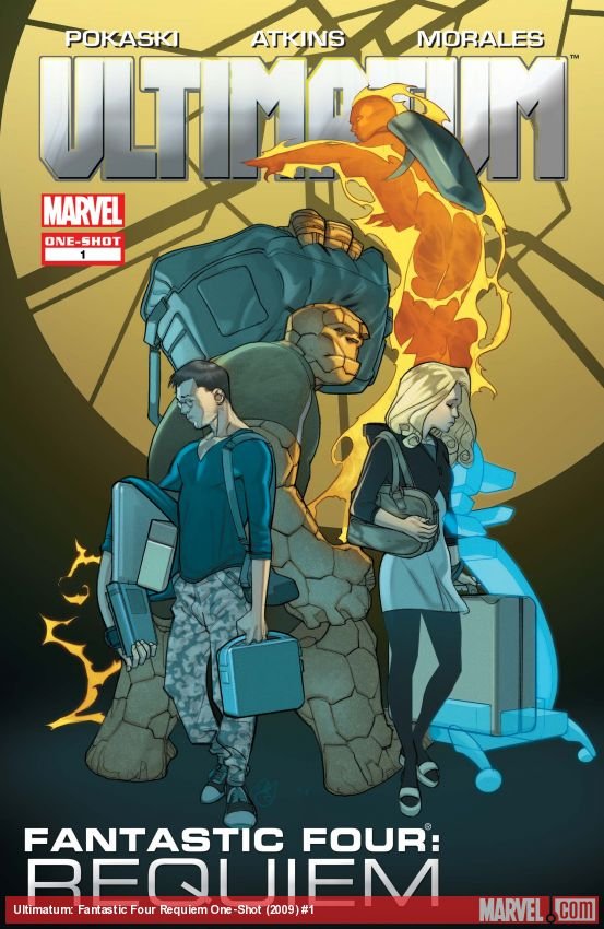 Cover of Ultimatum: Fantastic Four Requiem (2009) - #1