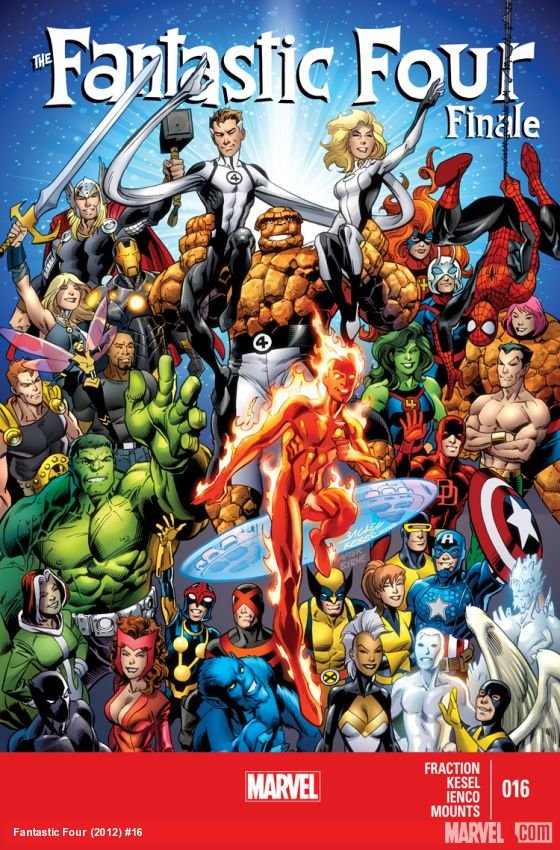 Cover of Fantastic Four (2012) - #16
