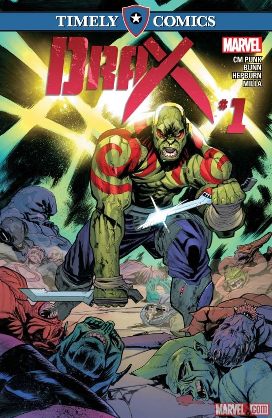 Cover of Timely Comics: Drax (2016) - #1