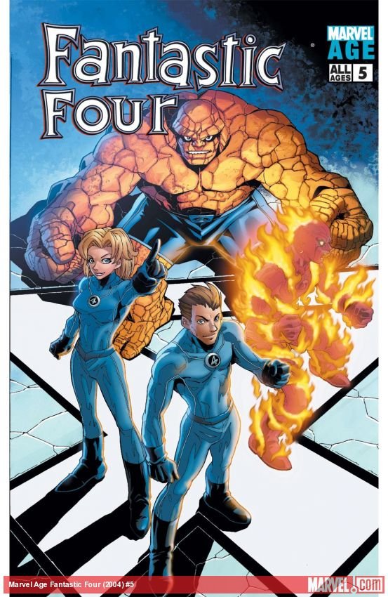 Cover of Marvel Age Fantastic Four (2004) - #5