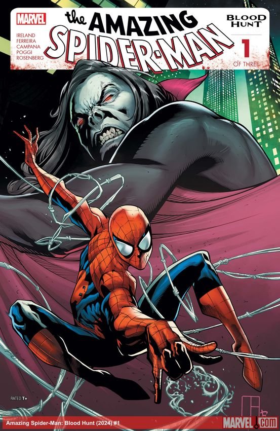 Cover of Amazing Spider-Man: Blood Hunt (2024) - #1