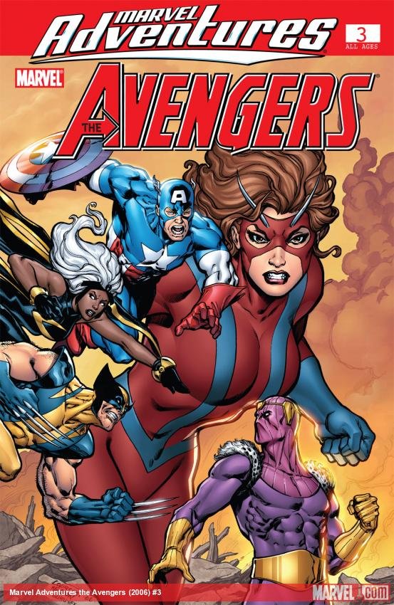 Cover of Marvel Adventures The Avengers (2006) - #3